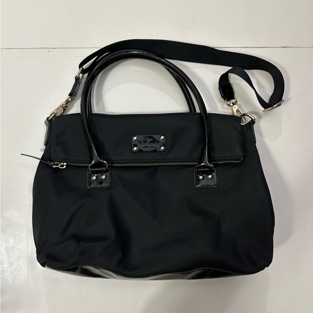 Kate Spade Black Nylon Crossbody Bag